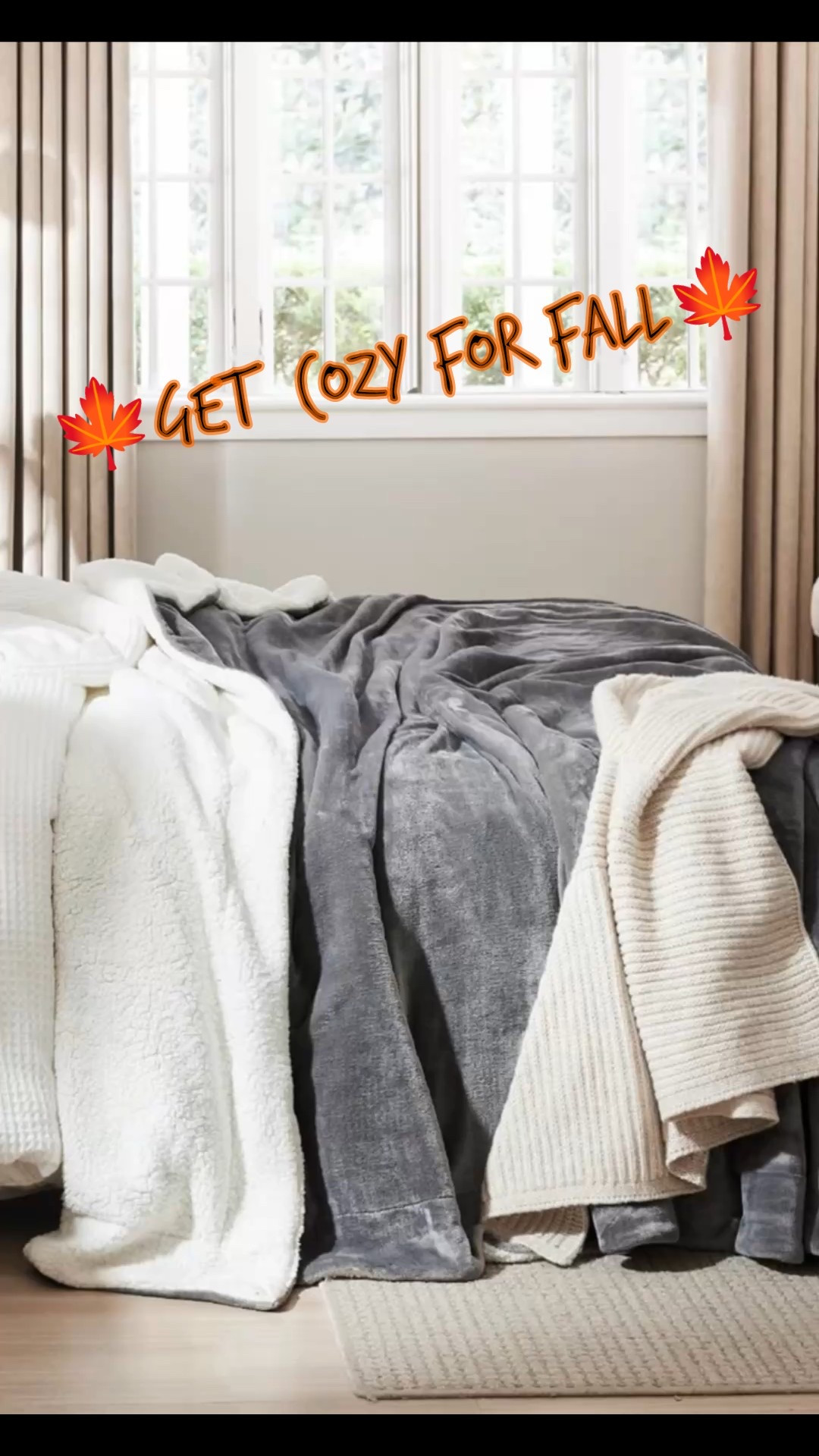 Get cozy this fall and winter with the softest & most luxurious blankets ever.  The  snuggly, luxe Sherpa blanket is perfect for fall. It’s on sale now and comes in a bevy of colors and every size from twin to queen and king. 
#ltksalealert #ltkfindsunder50 #ltkfindsunder100#LTKFallSale

#LTKGiftGuide #LTKSeasonal #LTKHome #LTKU