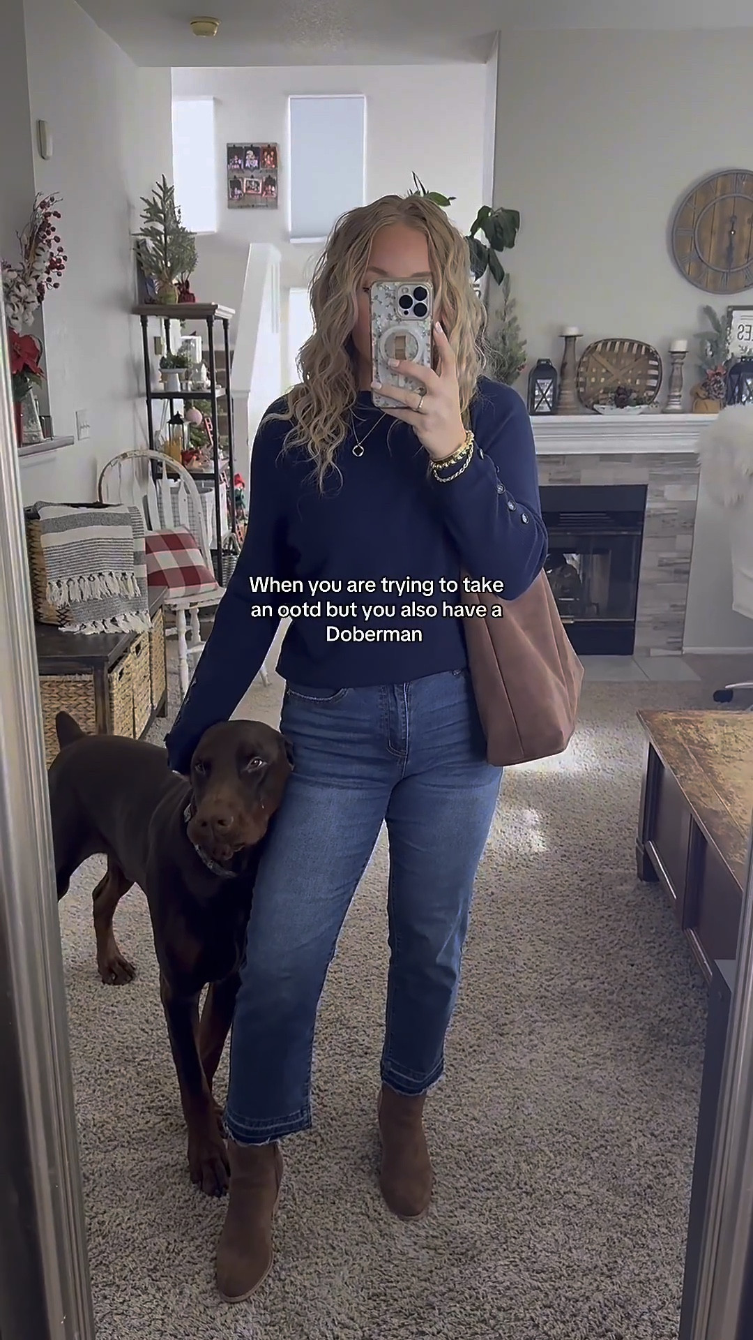 Winter outfit of the day from amazon — navy sweater, straight leg jeans (size down one for these!) brown boots, and brown faux suede bag








Winter outfit
Winter fashion
Amazon winter outfits
Trending winter fashion 
 casual winter outfits | winter fashion | size 4-6 | cold weather outfits | winter outfit ideas | layering outfit for the cold| winter fashion 2025 | outfit inspo | outfit ideas | winter outfits amazon  | casual outfit Ideas  | Outfits | Amazon Casual Outfit | Cute casual outfits | Preppy Outfit

#LTKootd #LTKFindsUnder50 #LTKdayinmylife