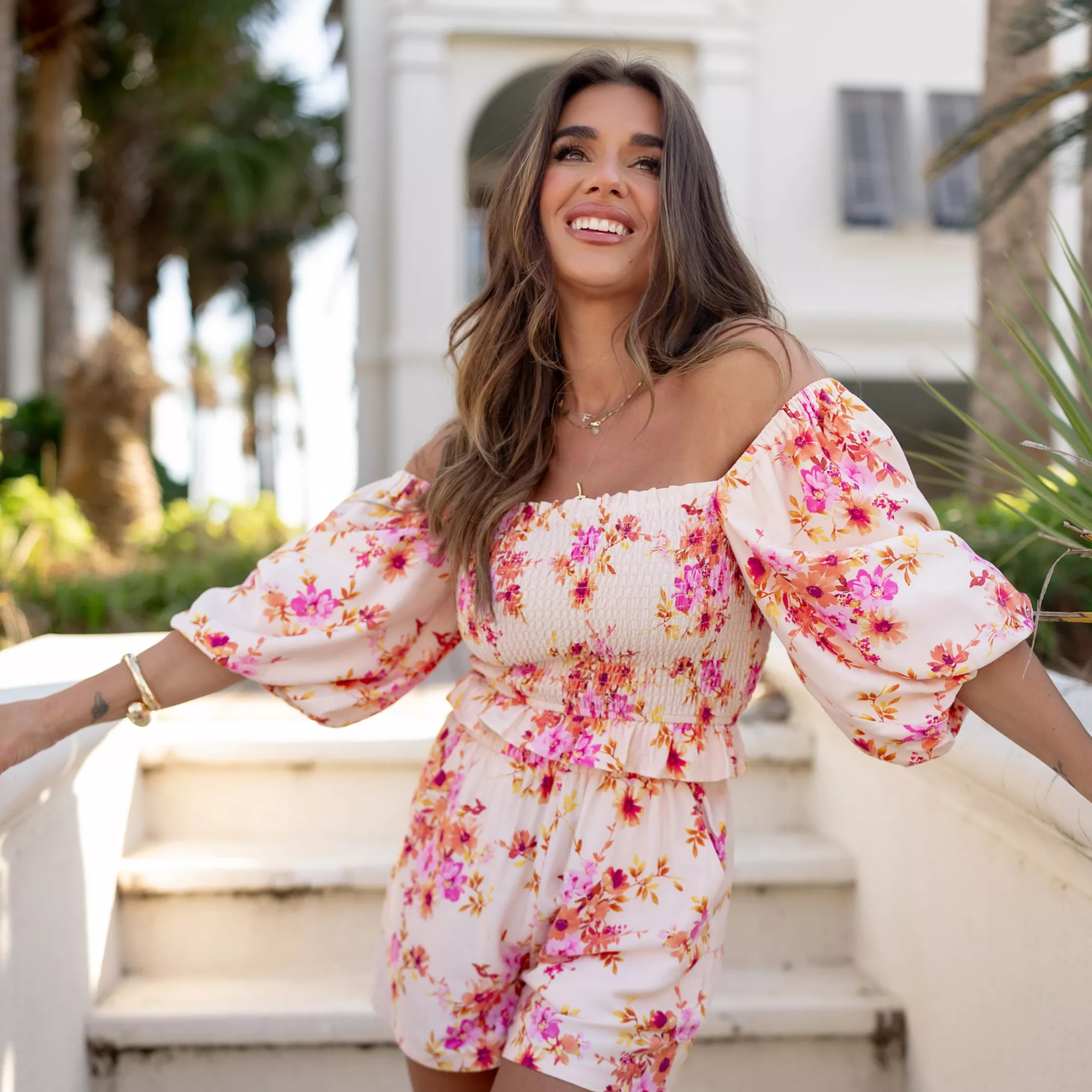 Women's Kittenish Puff Sleeve Smocked Top | Kohl's