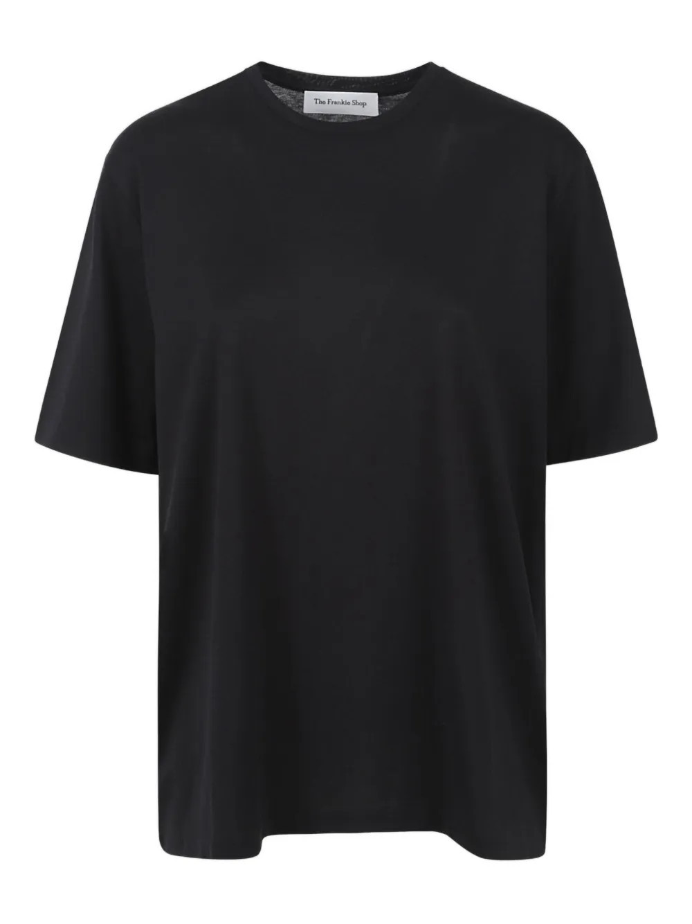 The Frankie Shop Harper cotton T-shirt - Black | Farfetch Global