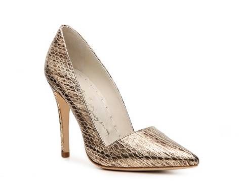 Alice   Olivia Dina Metallic Pump | DSW