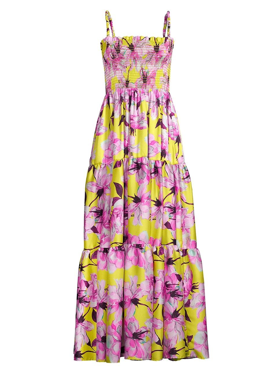 Fiona Smocked Tiered Maxi Dress | Saks Fifth Avenue