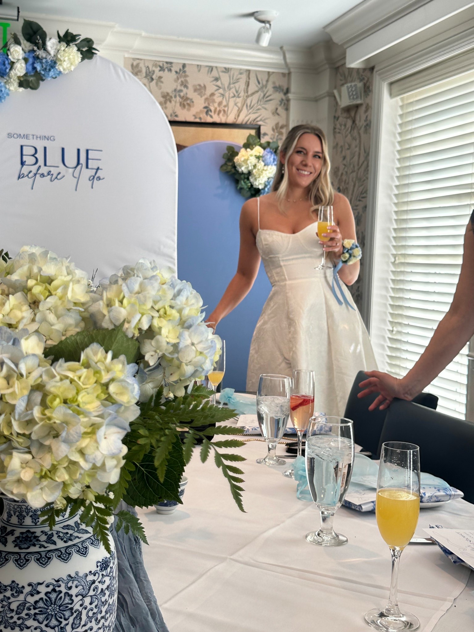 Something Blue Before I Do theme bridal shower table decor, photo backdrop 

#LTKParties #LTKFindsUnder100 #LTKWedding