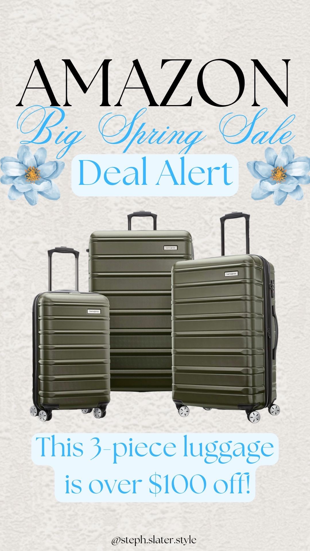 This three-piece luggage set is on sale over $100 off  

#LTKSaleAlert #LTKTravel