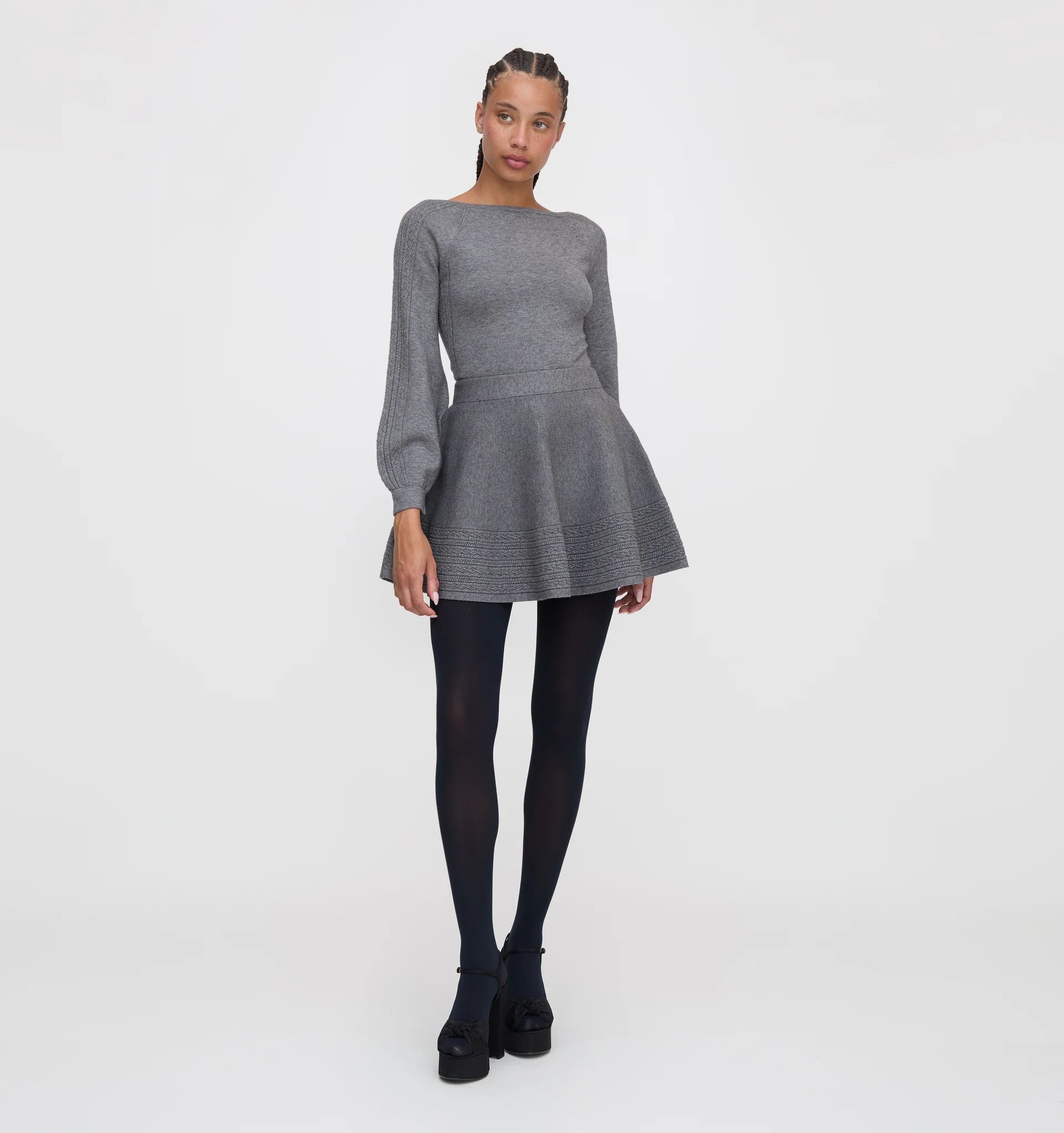 The Graydon Sweater - Heather Grey | Hill House Home