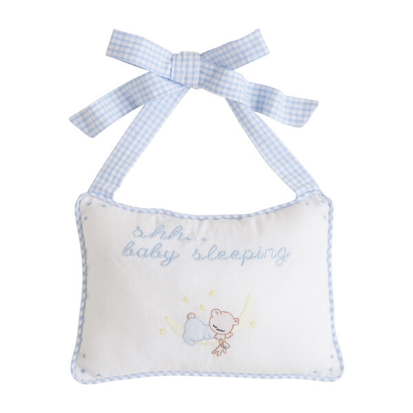 Baby Boy Door Pillow, Blue | Maisonette