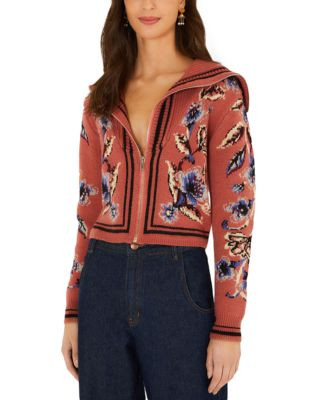 Farm Rio Floral Beauty Tapestry Cardigan Sweater | Bloomingdale's (US)