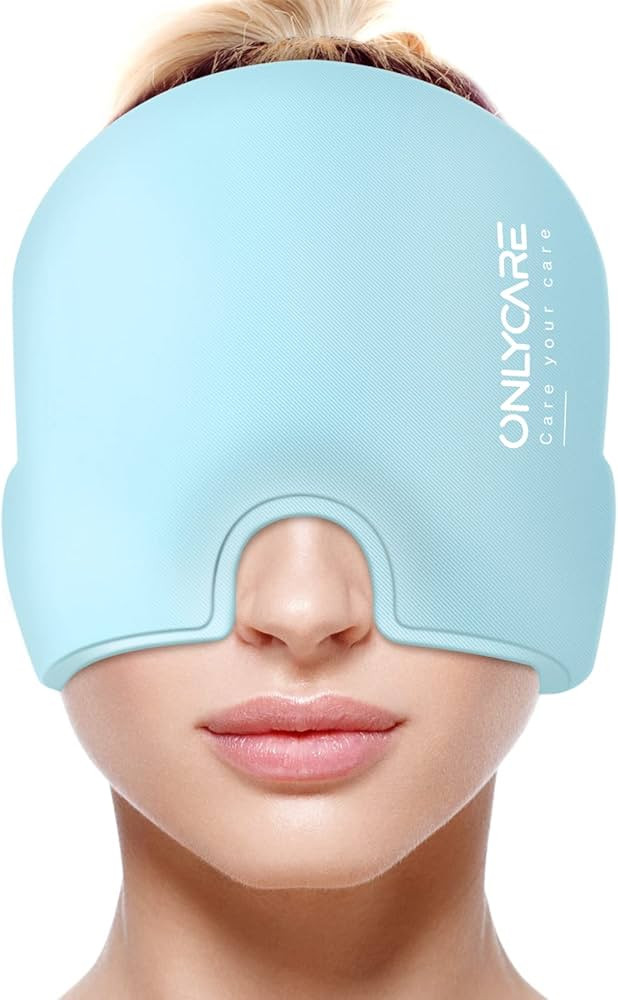 ONLYCARE Migraine Relief Cap, Upgraded Odorless Migraine Ice Head Wrap, Headache Relief Hat for M... | Amazon (UK)