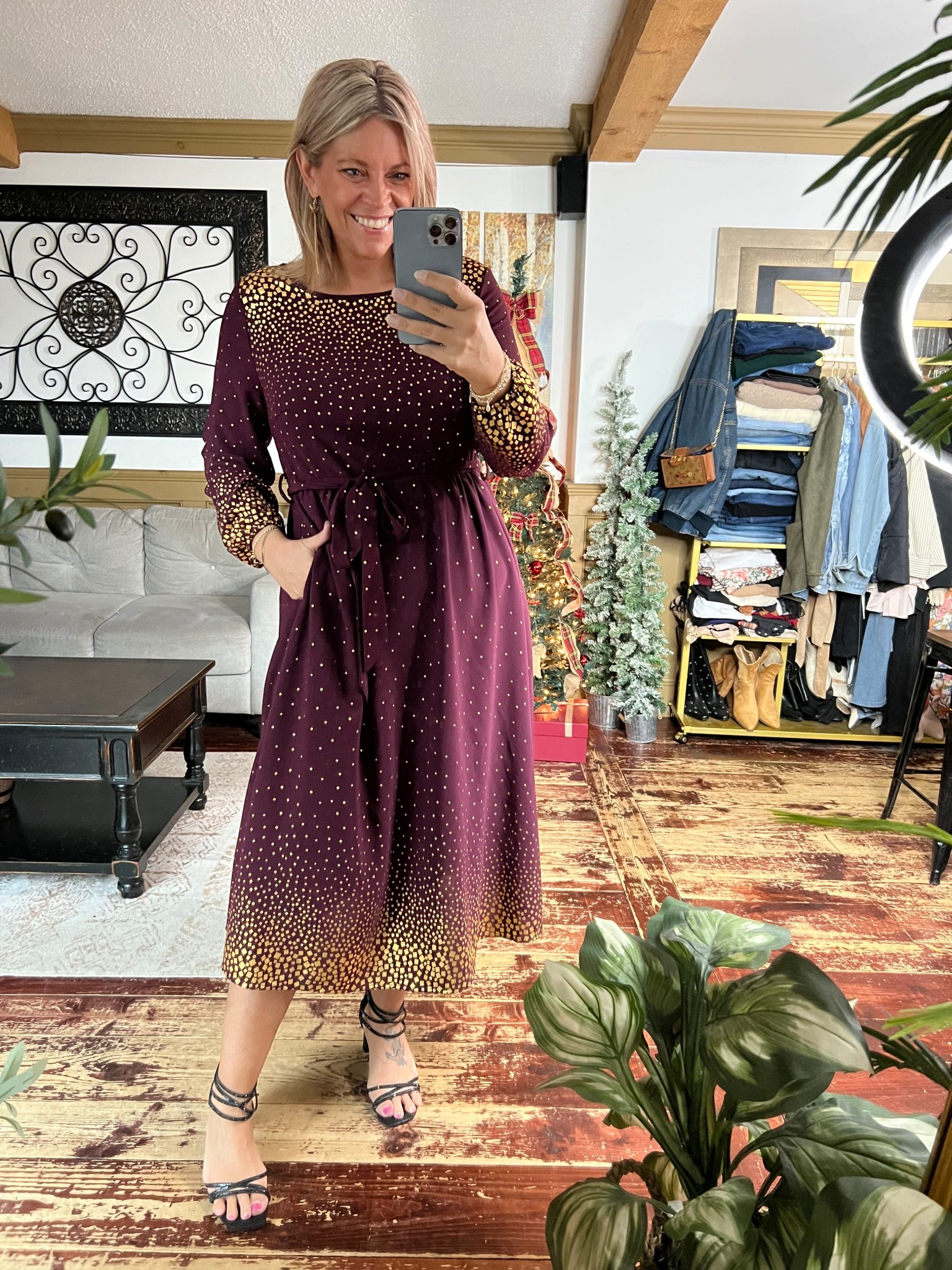 Special event dress, holiday dress- wearing size 12 

#LTKWedding #LTKFindsUnder50 #LTKSeasonal