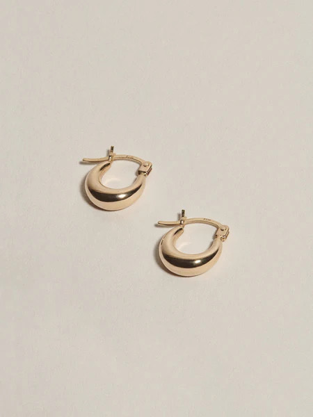 Arc Hoops I | J. Hannah Jewelry