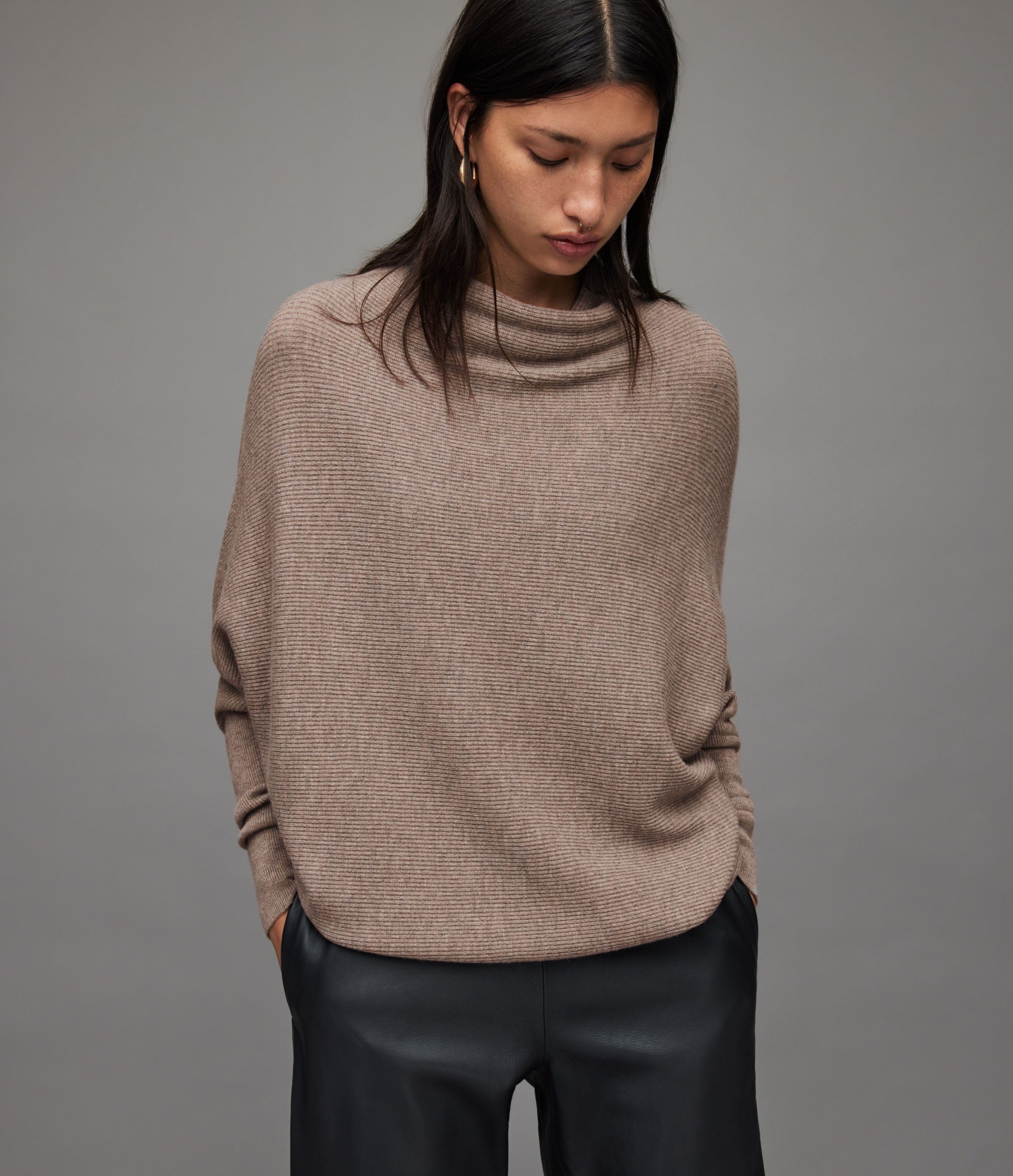 AllSaints Ridley Wool-Cashmere Blend Sweater | AllSaints US