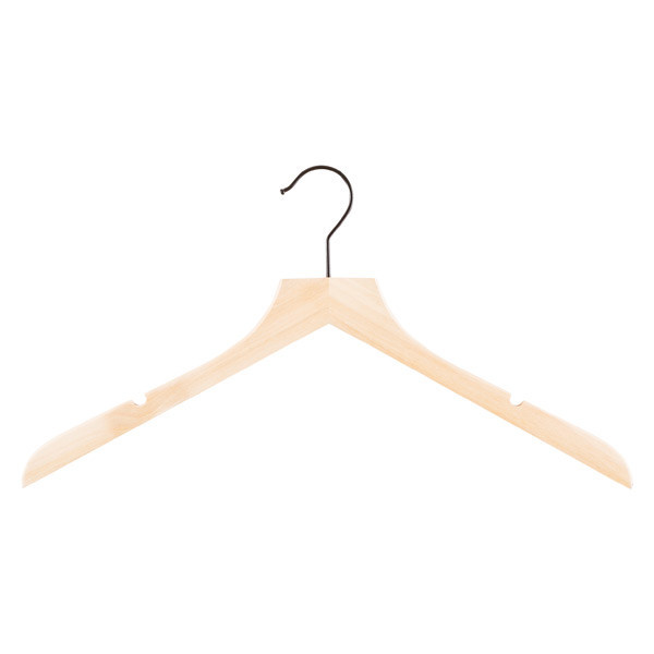 The Container Store Wooden Shirt & Blouse Hangers | The Container Store