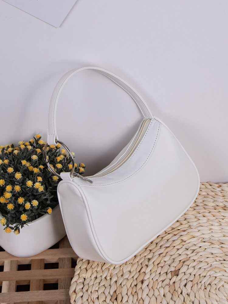 Minimalist Top Handle Bag | SHEIN