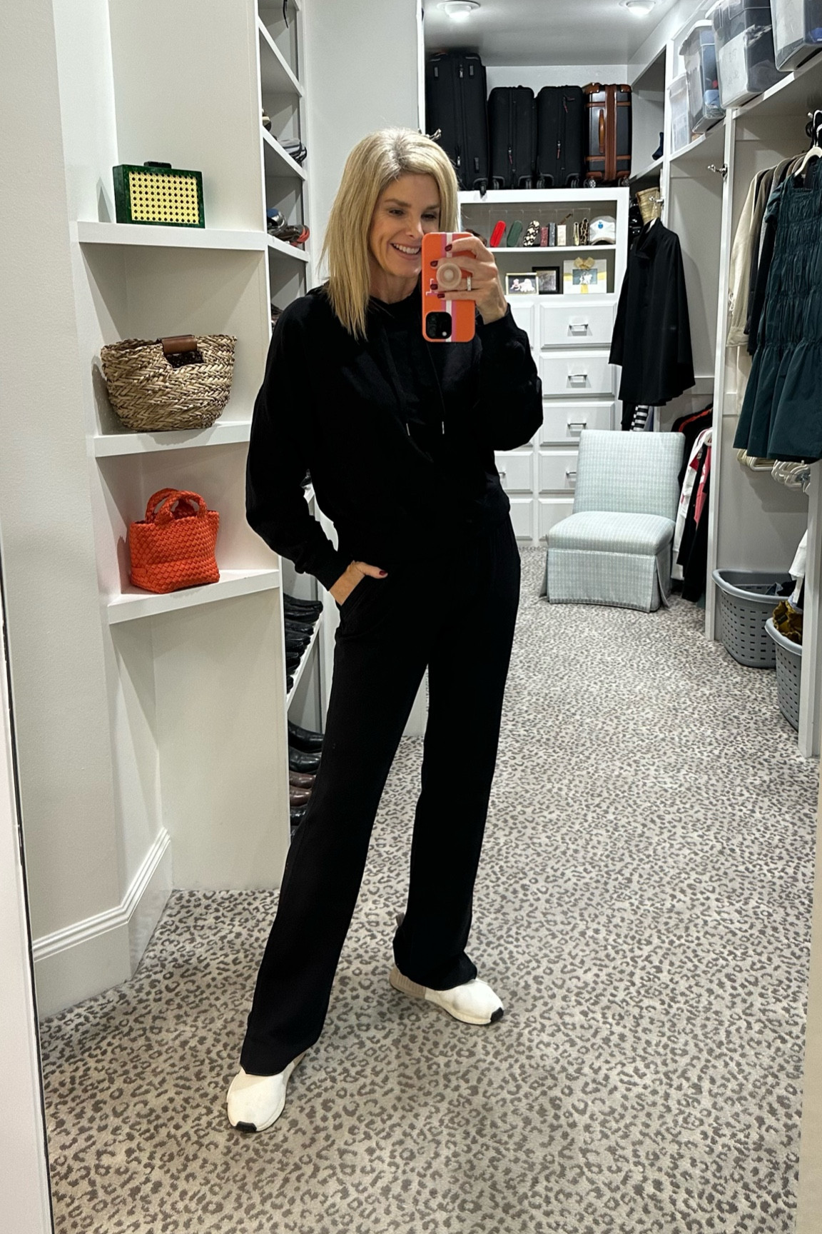 Love this sweatshirt and sweat pants combo! Size M hoodie and S leggings 

#LTKstyletip #LTKfitness #LTKover40