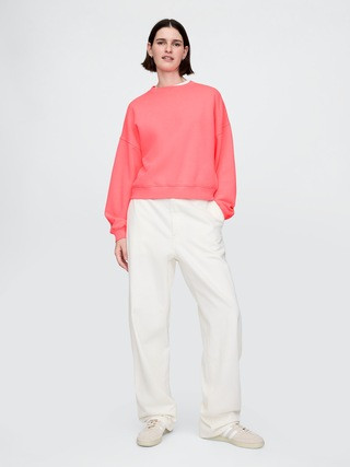 VintageSoft Wedge Crewneck Sweatshirt | Gap (US)