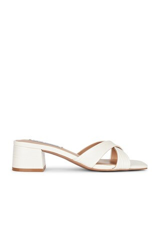 Steve Madden Gaia Sandal in Bone Croco from Revolve.com | Revolve Clothing (Global)