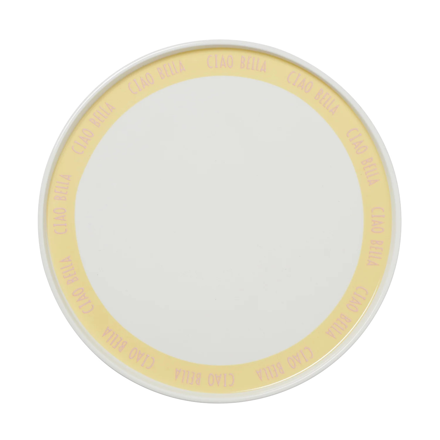 Ciao Bella Border Plate | In the Roundhouse