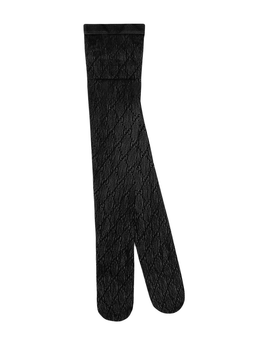 Black Interlocking G Tights | The Webster