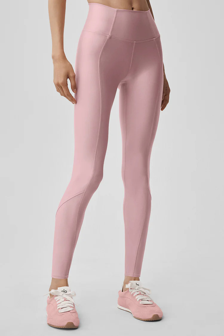 Airlift High-Waist 7/8 Fine Line Legging | Alo Yoga (US)