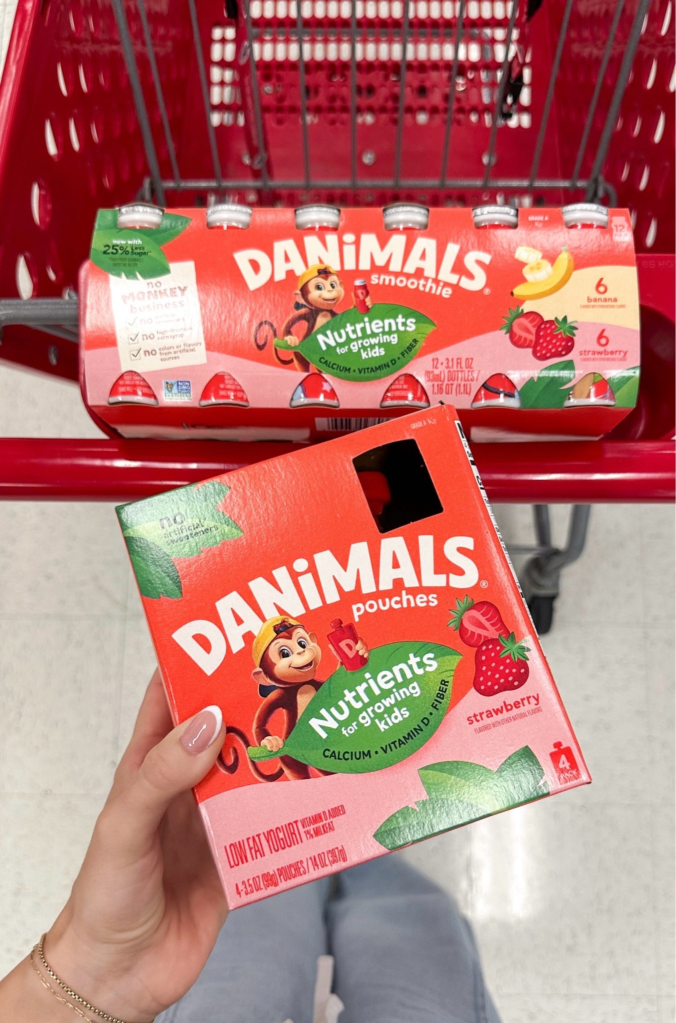 #ad #DanimalsPartner Danimals were always my favorite as a kid! Now they have a new look & a new and improved formula🍓🍌

#TargetPartner #danimals #danimalstarget #targetfinds #targetstyle @danimals @Target