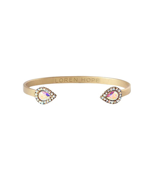 Sarra Mini Cuff in Iridescent | Loren Hope Designs