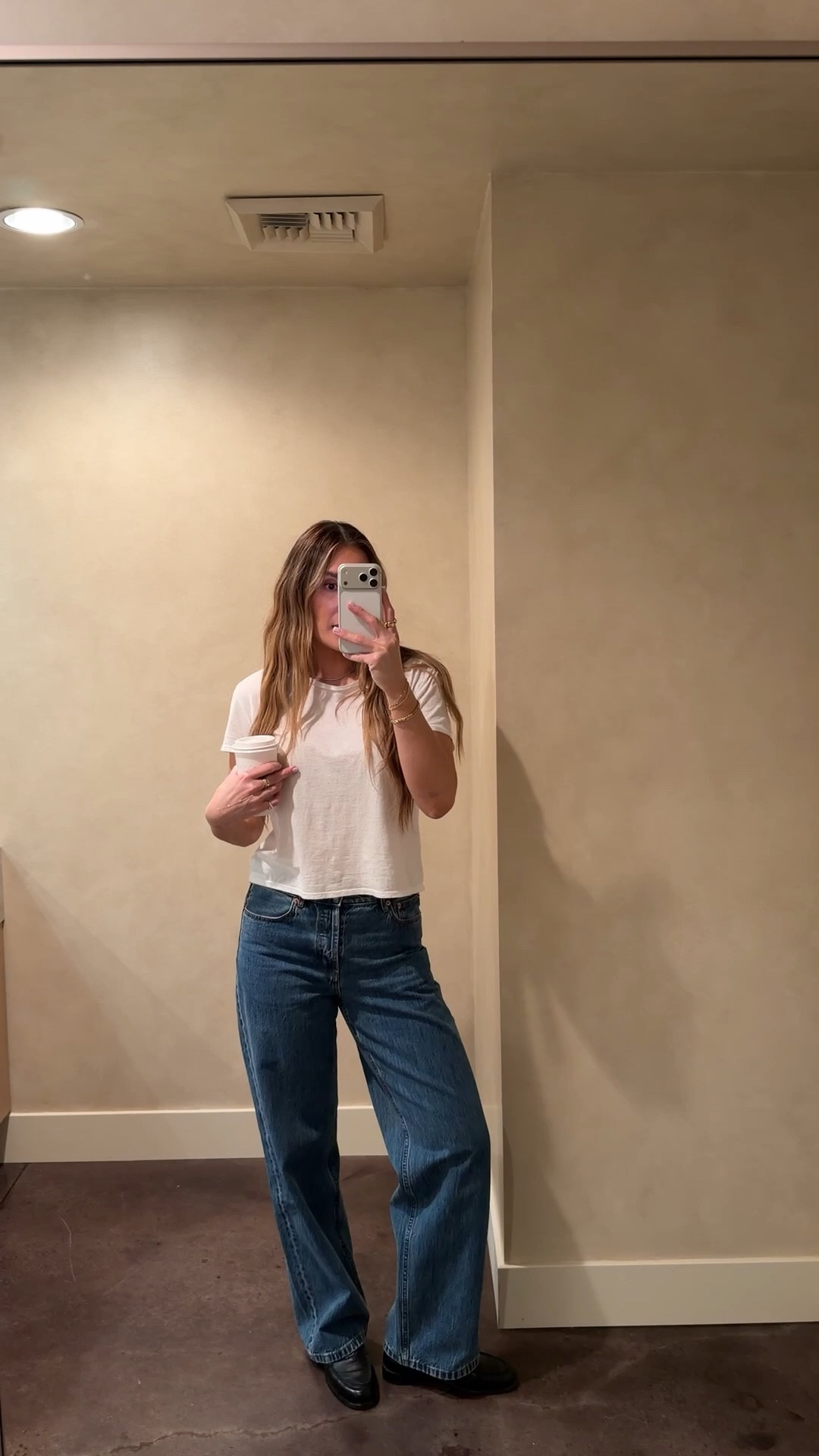 Jeans and tee with Chanel loafer! 

#LTKootd #LTKgrwm #LTKSeasonal