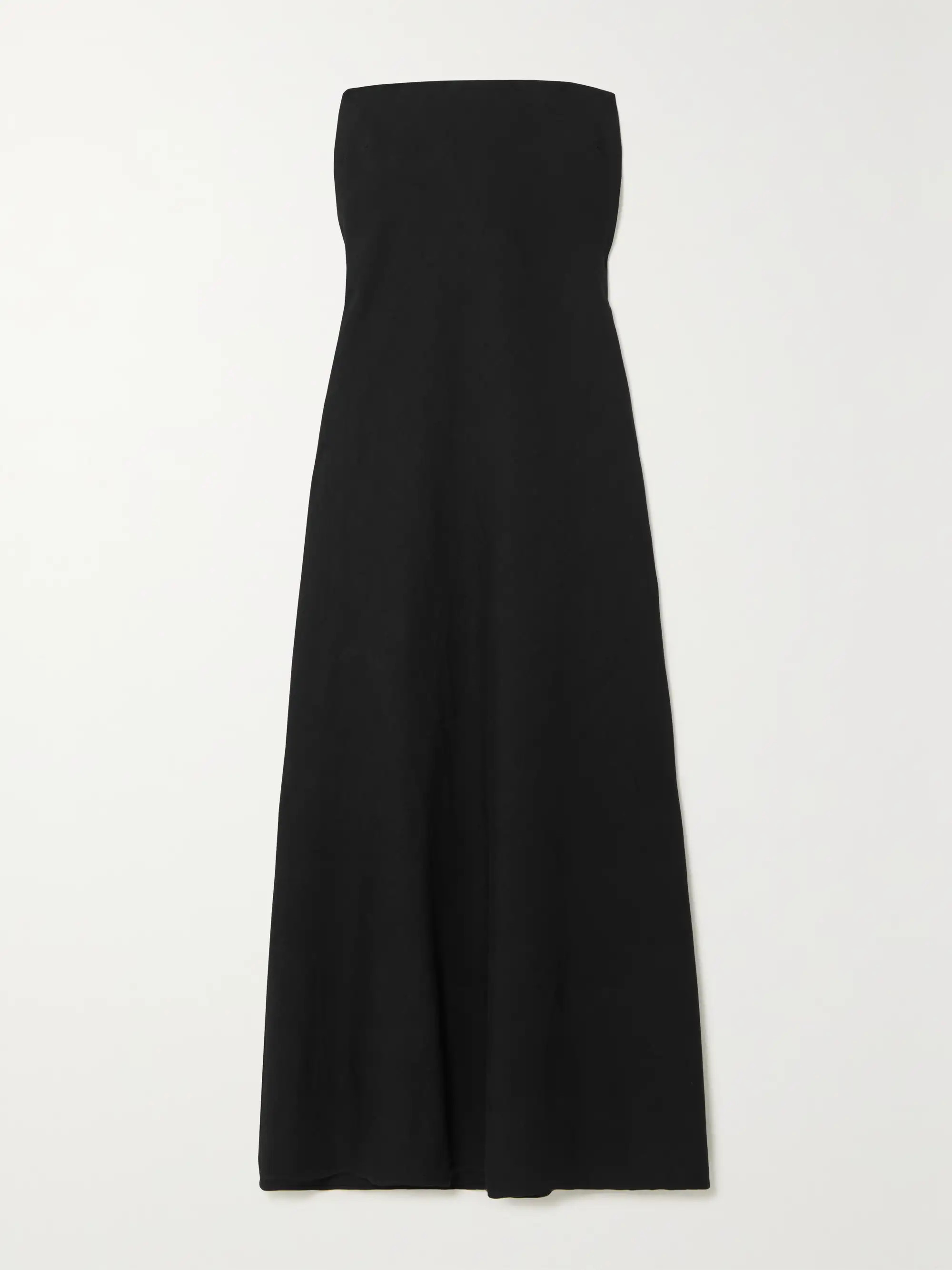+ NET SUSTAIN strapless stretch-linen and Lyocell-blend maxi dress | NET-A-PORTER (US)