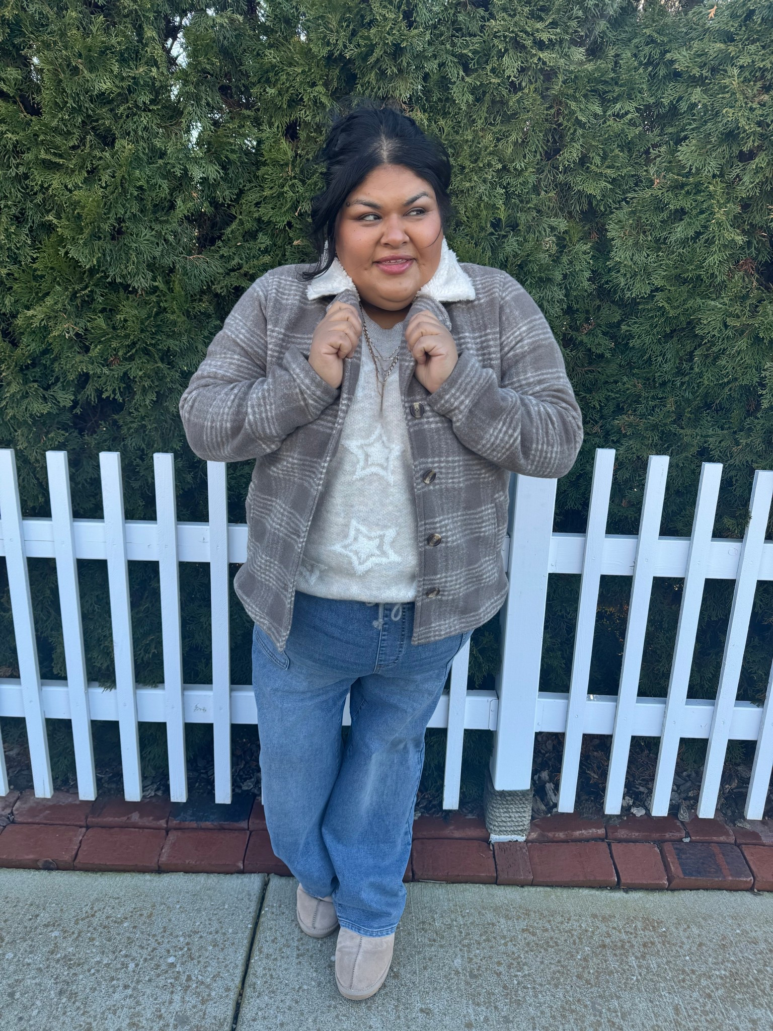 This @maurices jacket is giving me 70’s show vibes… Am I more of a Jackie or Donna? 

#LTKPlusSize #LTKSaleAlert #LTKHoliday