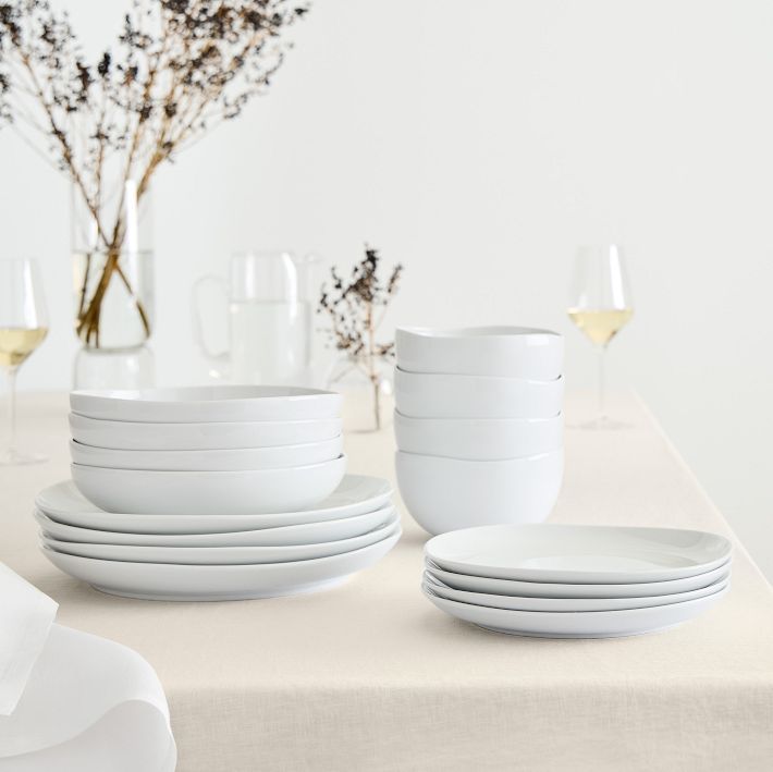 Organic Porcelain Dinnerware Collection | West Elm (US)