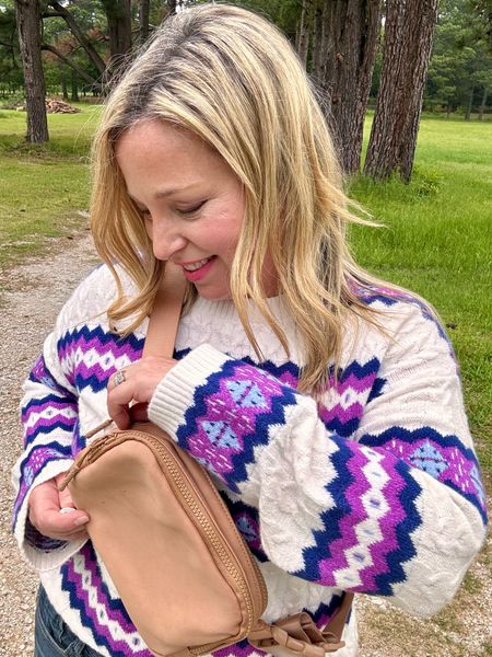 The fair isle sweater of my dream! Can’t wait to add this travel outfit to my Alaska cruise packing list: 

#LTKSeasonal #LTKActive #LTKover40