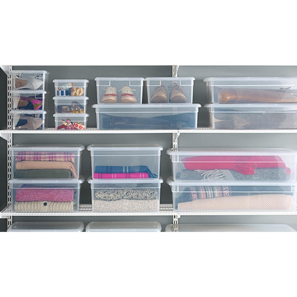 Our Clear Storage Boxes | The Container Store