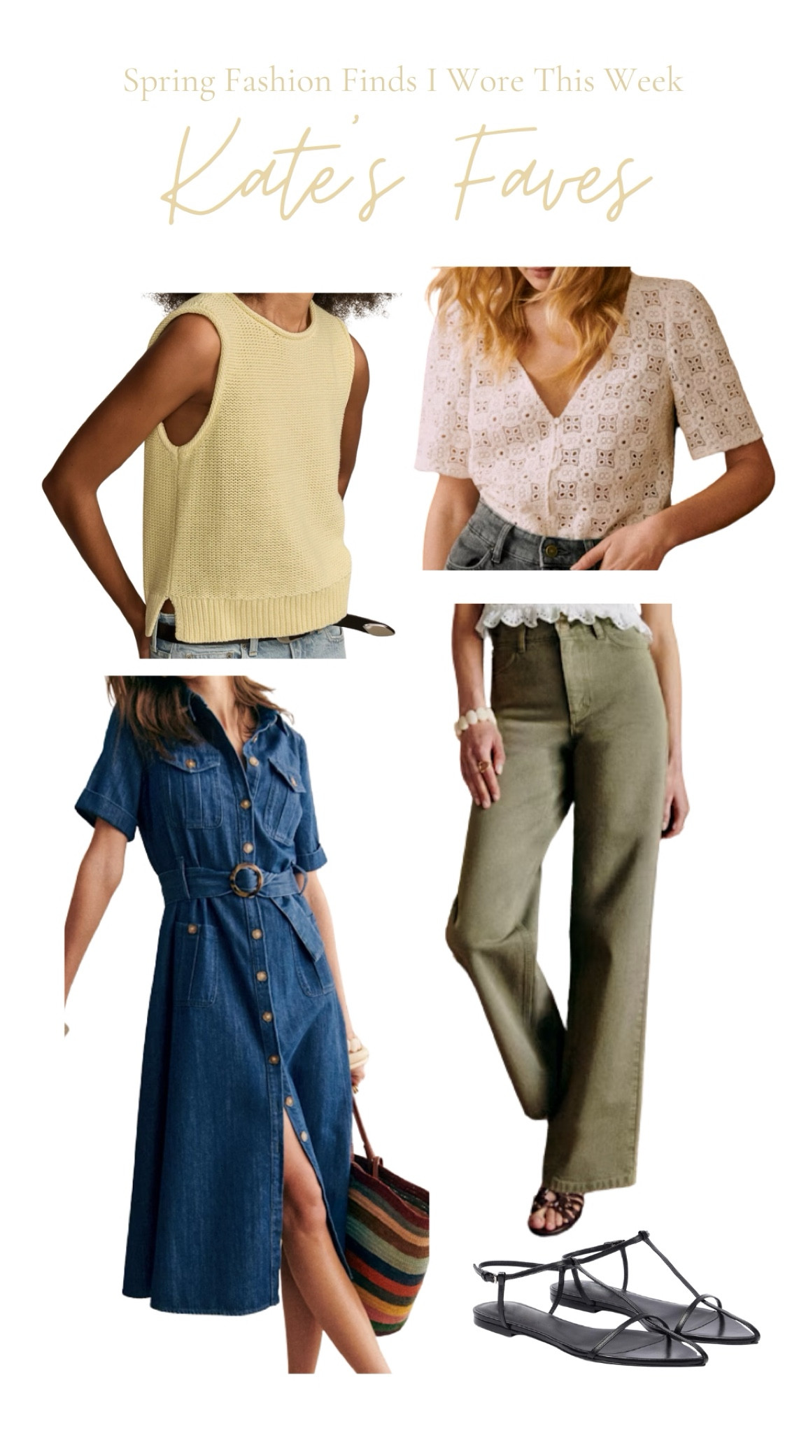 From light layers to easy statement pieces, here’s a roundup of the spring fashion I’ve been reaching for lately. Effortless, wearable, and perfect for the season

#LTKSeasonal #LTKWorkwear