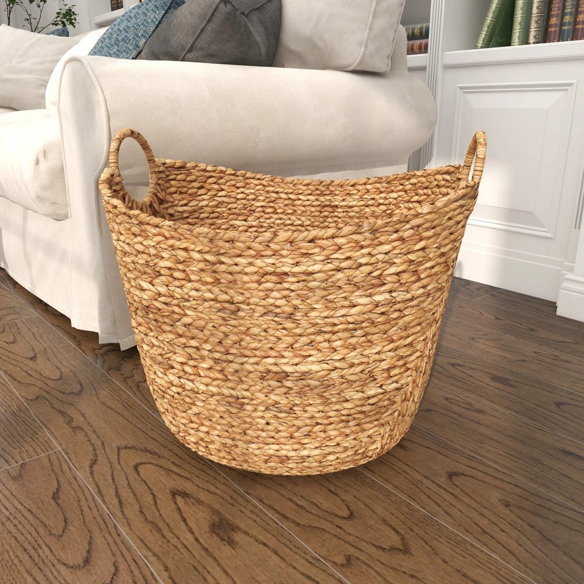 Milnor Seagrass Handmade Woven Decorative and Functional Storage Basket | Wayfair North America