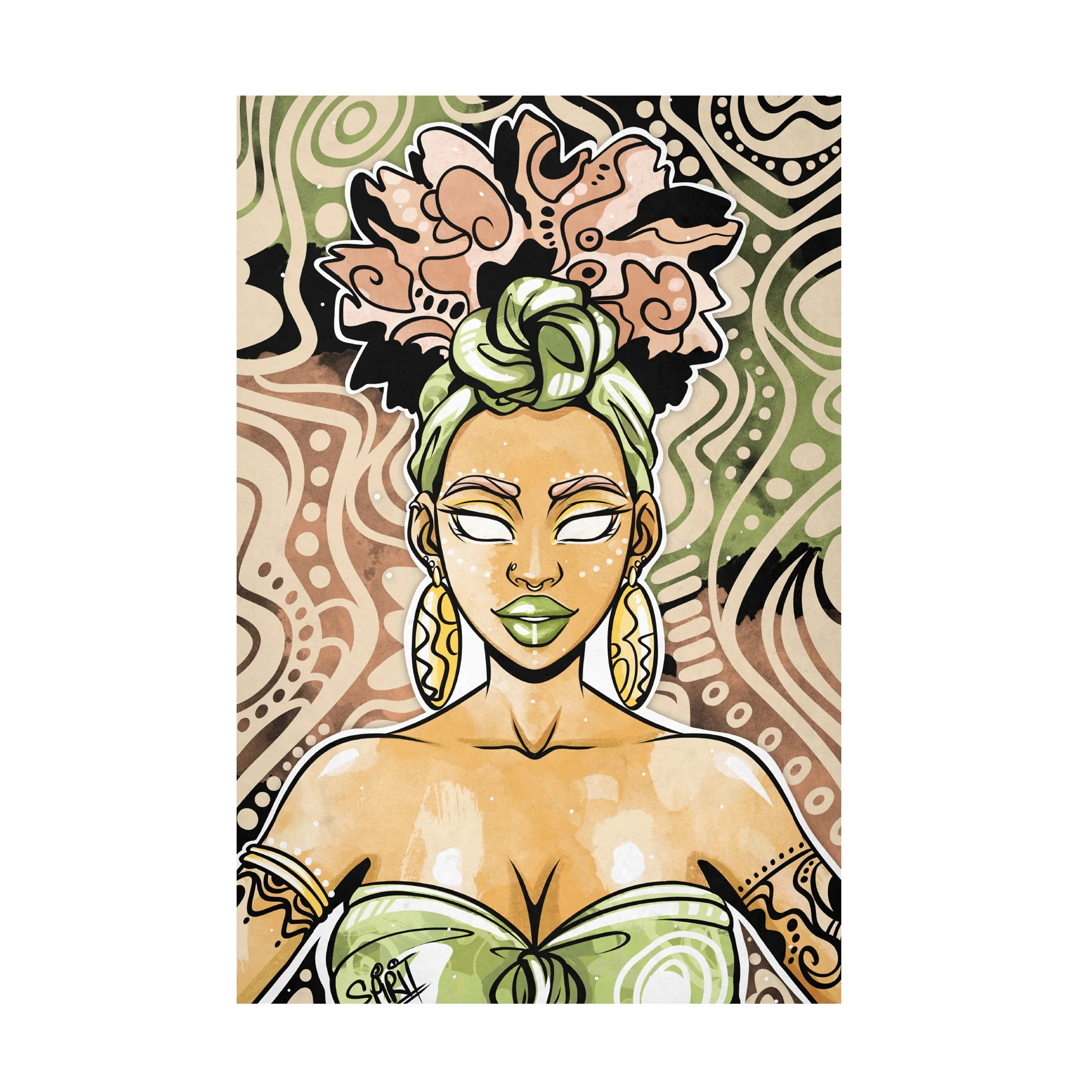 Justin Copeland 'Nailah' Canvas Art - Walmart.com | Walmart (US)