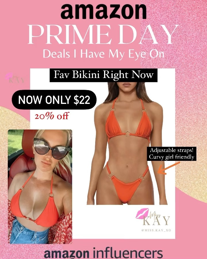 My go to swimsuit of summer is on sale for Amazon Prime Day! I love that this hip straps are adjustable. Perfect swimsuit for curvy gals. 

#LTKSaleAlert #LTKSwim #LTKMidsize