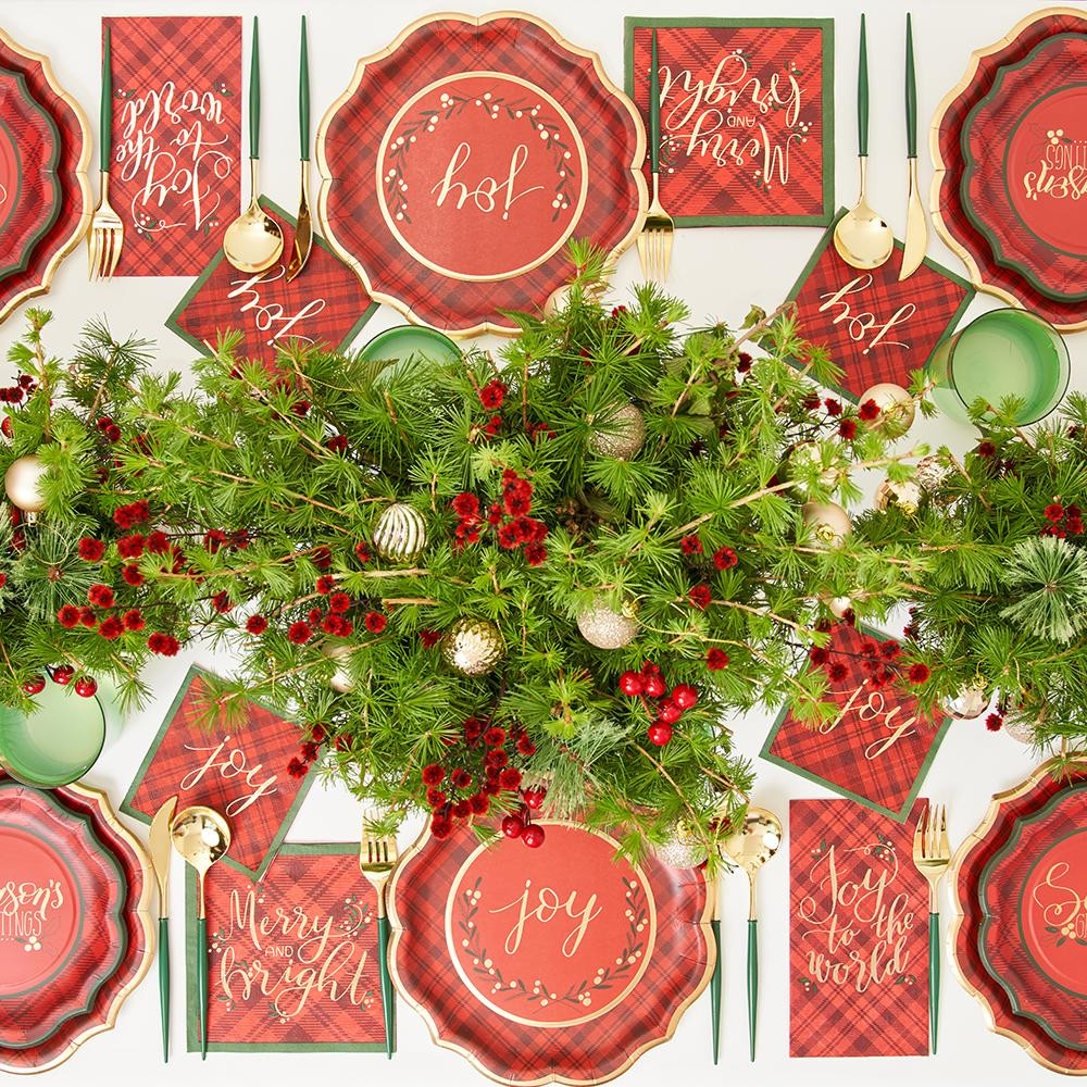 Season Of Joy Table Setting | Sophistiplate