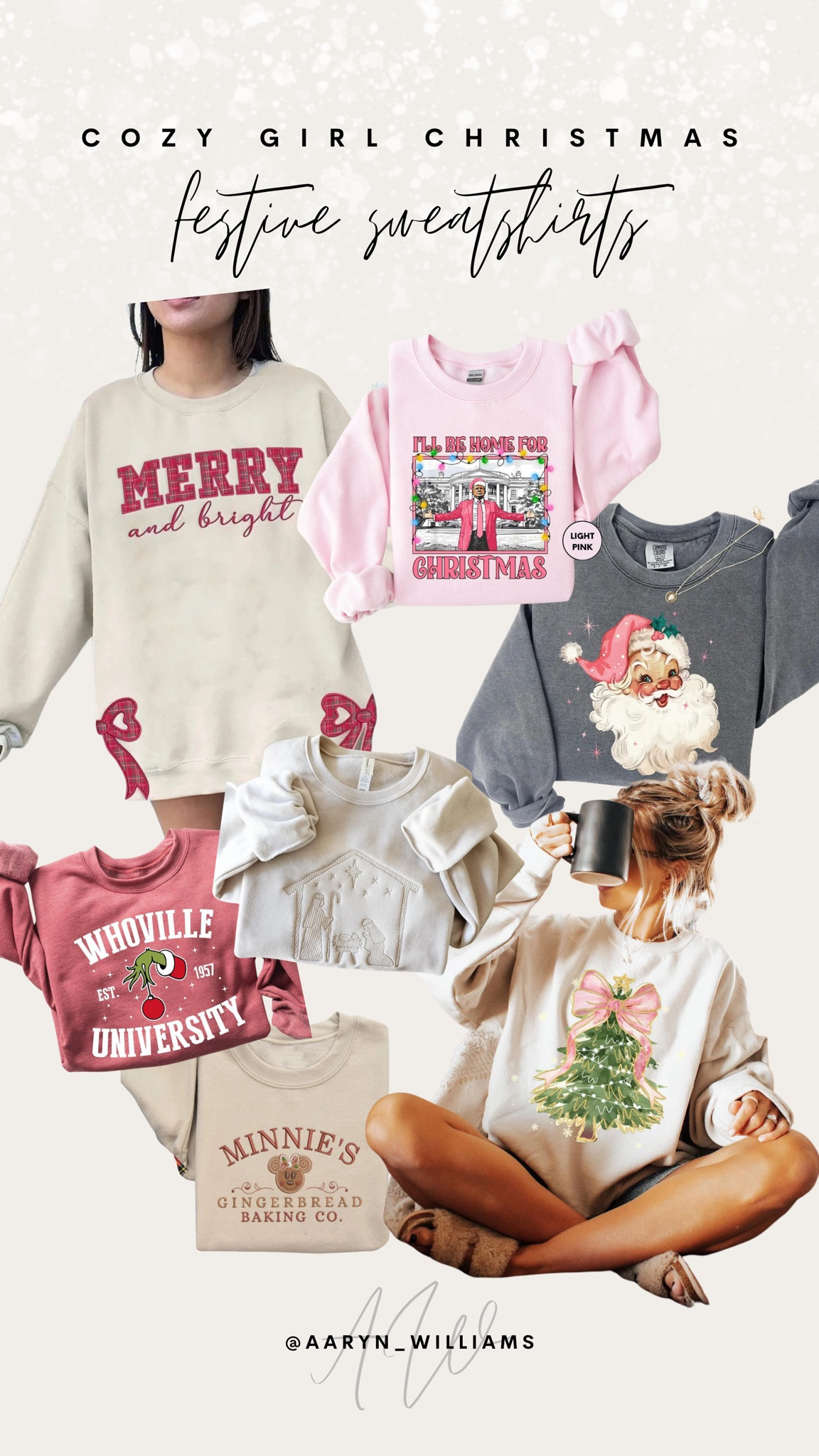It’s a cozy girl Christmas 🎀 Shop these fun sweatshirts from small shops on Etsy! 🎄✨

Holiday sweatshirt, Etsy finds, Christmas seasonal shirts, graphic sweatshirts

#LTKGiftGuide #LTKSeasonal #LTKHoliday