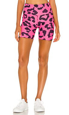 BEACH RIOT X REVOLVE Bike Short in Pink Leopard from Revolve.com | Revolve Clothing (Global)
