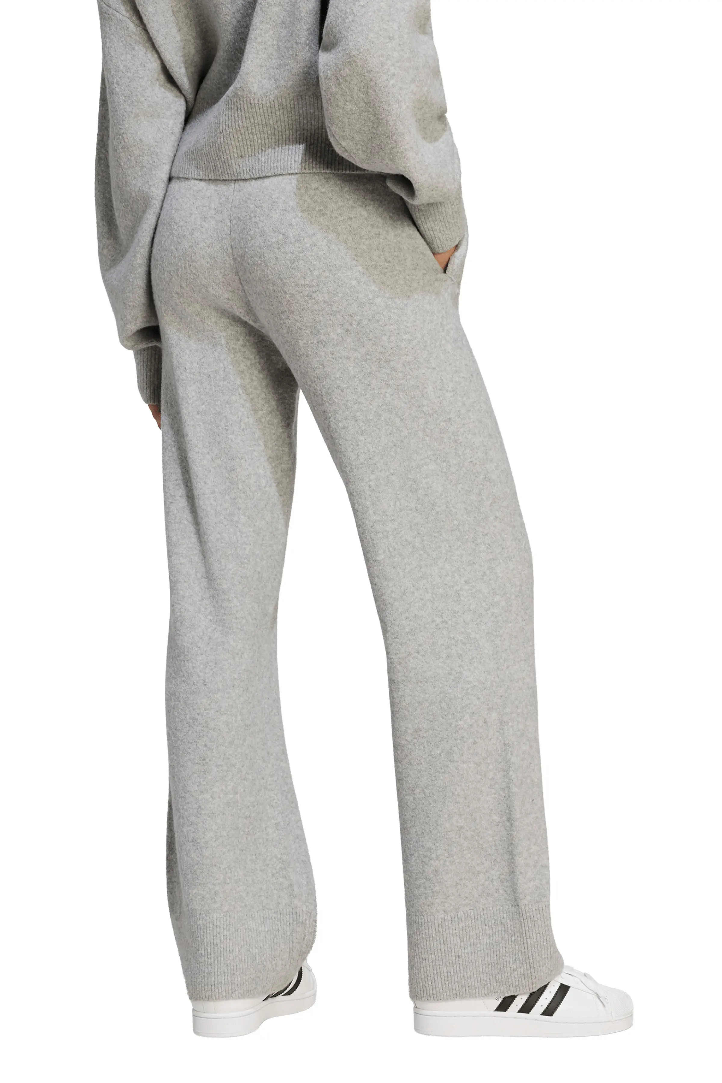 adidas Essentials Wide Leg Knit Pants (Women) | Nordstrom | Nordstrom