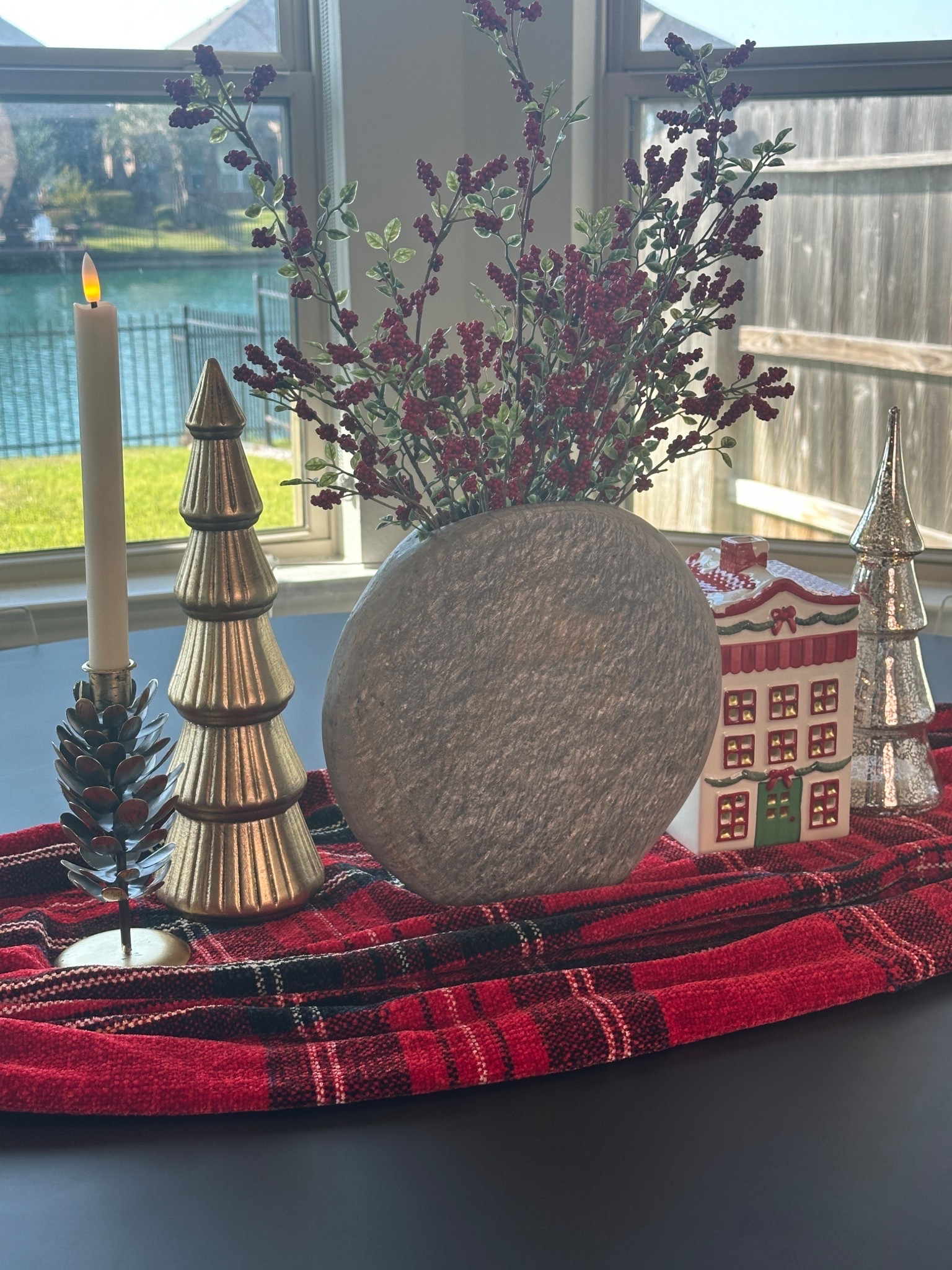 Christmas centerpiece idea 🫶

#LTKHoliday #LTKSeasonal #LTKHome