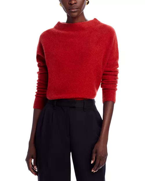 C by Bloomingdale's Cashmere Mock Neck Brushed Cashmere Sweater - Exclusive   | Bloomingdale's Wo... | Bloomingdale's (US)