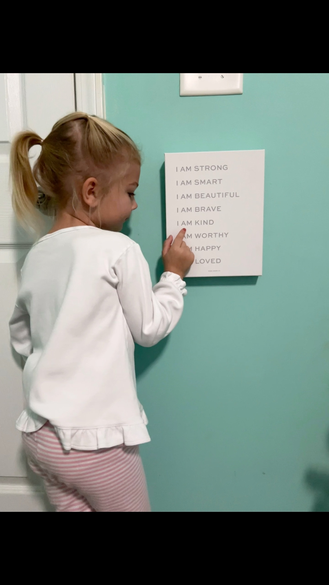 Meaningful art for tiny minds + modern homes. 💛
Mom-founded, sustainably made, non-toxic, and every purchase provides meals to children in need. The sweetest early-learning affirmations for your little one’s space.

@homeroomco_ #homeroomco #ad #ltk @shop.ltk #liketkit 