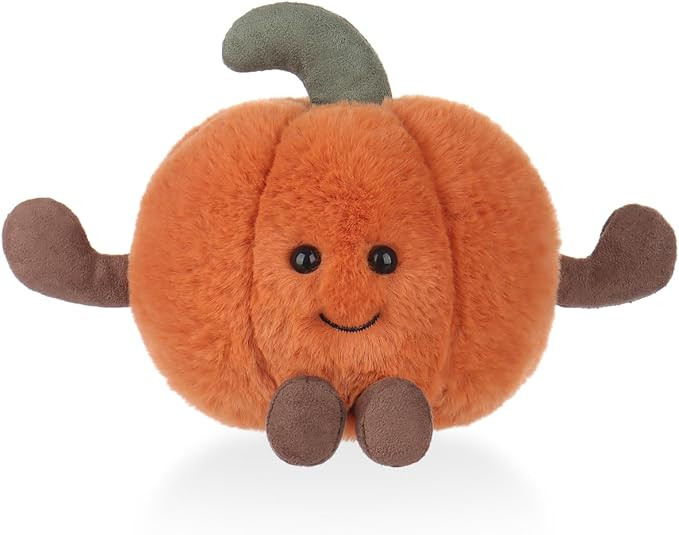 Apricot Lamb Happy Pumpkin Stuffed Animals Soft Cute Plush Toys 4.5'' | Amazon (US)
