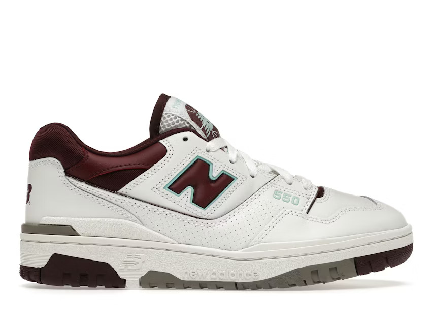 New Balance 550Burgundy Cyan | StockX