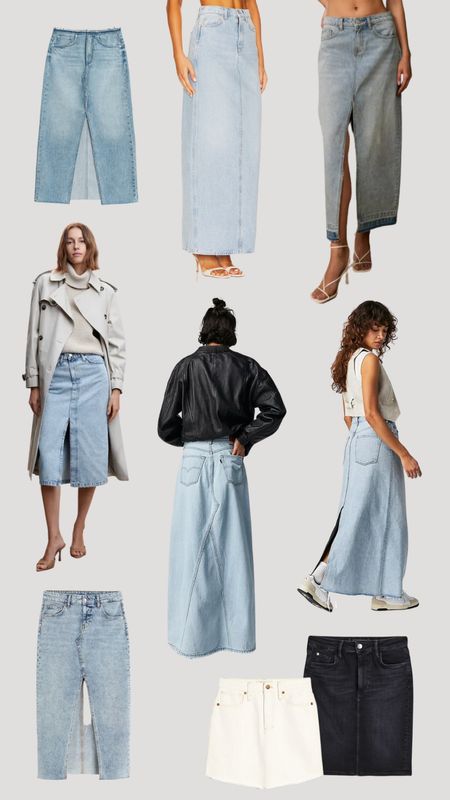 Denim skirt roundup! 😎

#LTKstyletip