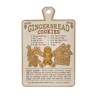 Gingerbread Cookie Recipe Wall Hanging by Ashland® | Michaels Stores