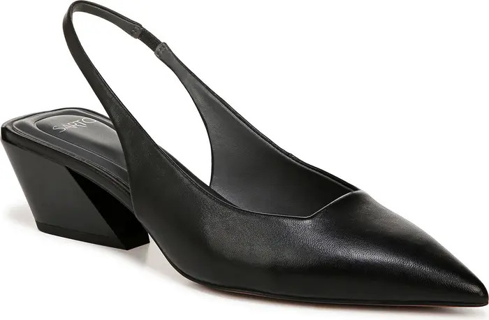 SARTO by Franco Sarto Gena Slingback Pointed Toe Pump (Women) | Nordstrom | Nordstrom