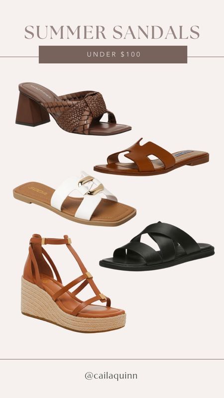 Summer sandals under $100

Seasonal style ~ summer accessories 

#LTKStyleTip #LTKSeasonal #LTKGiftGuide