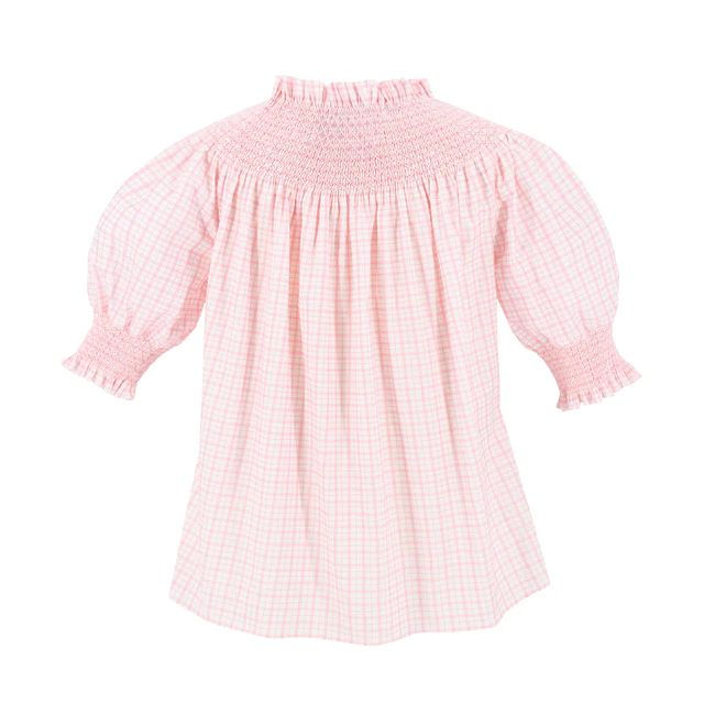 Women’s Alice Shirt - Amor Pink Gingham | Dondolo