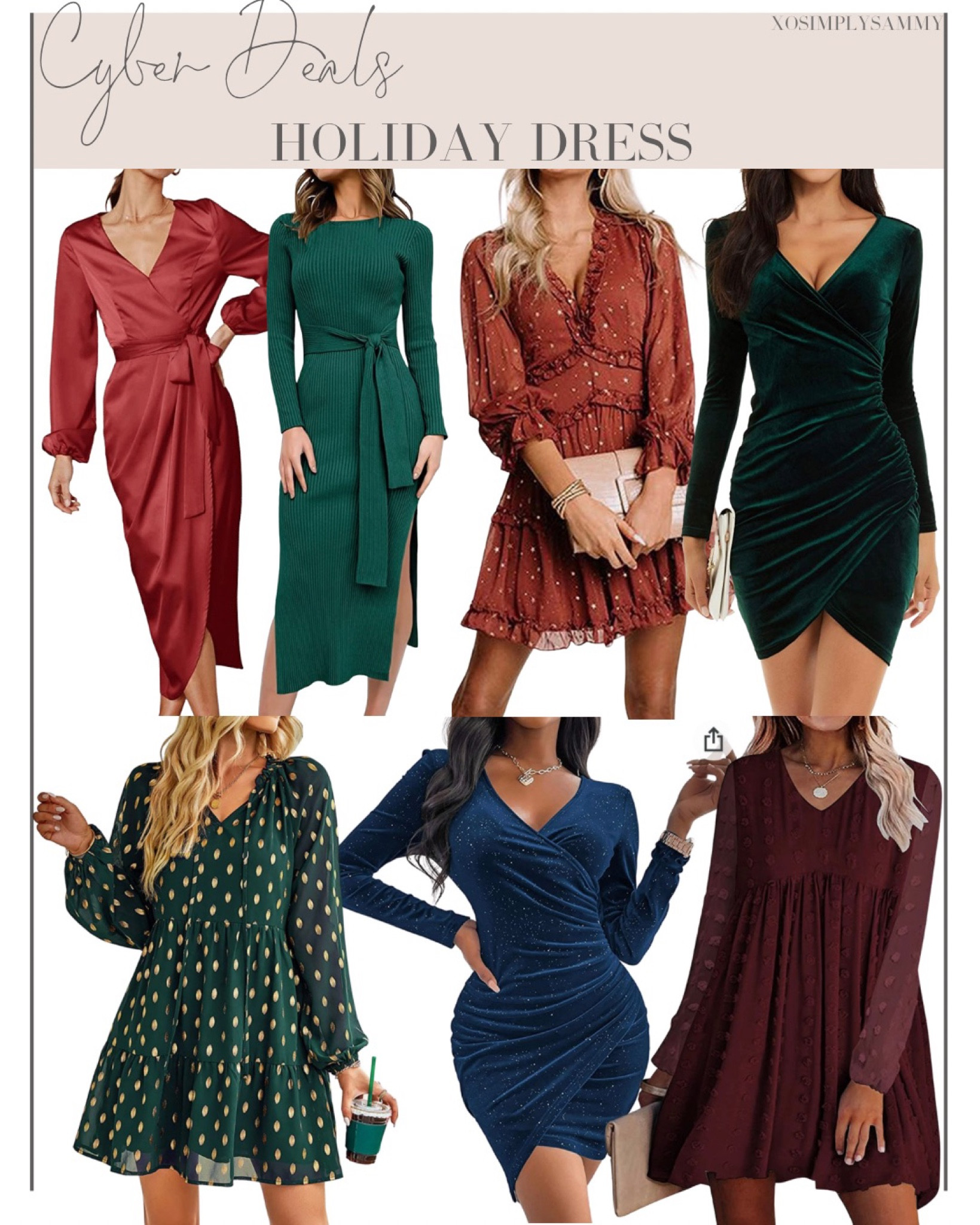 Holiday dress , holiday outfits , midi dress , sequin dress , glitter dress , sparkle dress , wrap dress , ruffled dress , tiered flowy dress , velvet dress , suede dress , satin dress , long sleeve dress , gift guide for her , gifts for her , holiday gift 

#LTKHoliday #LTKGiftGuide #LTKSeasonal